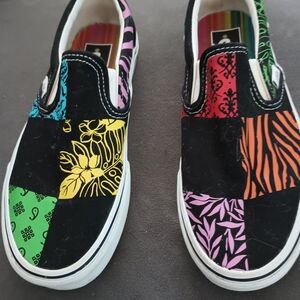 Crayola Vibrant Patchwork Kids Sneakers